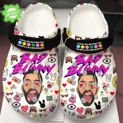 Bad Bunny Limited Edition Clogs Shoes Trendy Music Fan Footwear