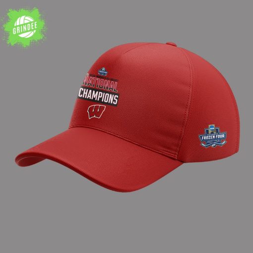 Badgers 2025 Women’s Hockey Tournament Champions Cap – NCAA Fan Edition