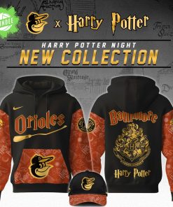 Baltimore Orioles MLB x Harry Potter Night Game Limited Edition Hoodie 2025