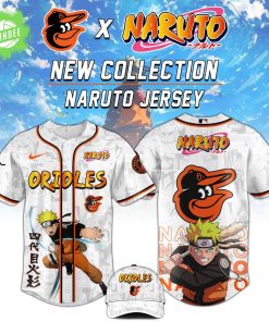 Baltimore Orioles MLB x Naruto Baseball Jersey – Anime x MLB Special Edition