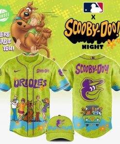 Baltimore Orioles MLB x Scooby-Doo Night Baseball Jersey – Limited MLB Gear