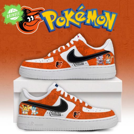 Baltimore Orioles x Pokémon Go Shoes H34 Editions Limited AF1 Sneaker
