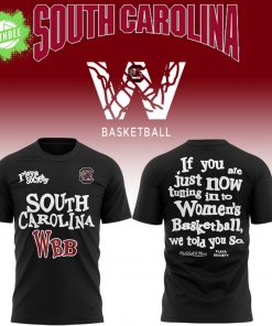 Black South Carolina Gamecocks NCAA x Playa Society T-Shirt 2025