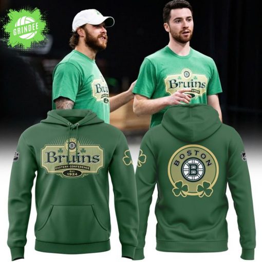 Boston Bruins St. Patrick’s Day Hoodie 2025 Special Edition