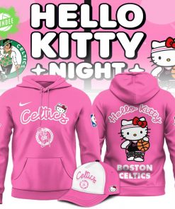 Boston Celtics NBA x Hello Kitty Hoodie 2025 Limited Edition