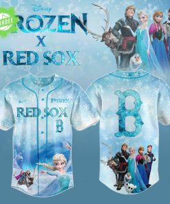 Boston Red Sox MLB x Frozen Baseball Jersey – Limited 2025 Edition