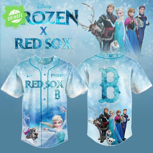 Boston Red Sox MLB x Frozen Baseball Jersey – Limited 2025 Edition