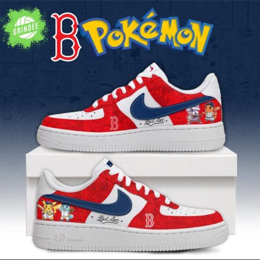 Boston Red Sox x Pokémon Go Shoes H34 Editions Limited AF1 Sneaker