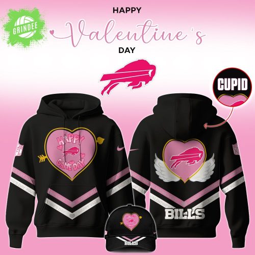 Buffalo Bills 2025 Valentine Game Day Hoodie – Limited Edition