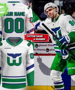 Carolina Hurricanes Whalers Night Hockey Jersey Special 2025 Edition