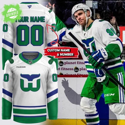 Carolina Hurricanes Whalers Night Hockey Jersey Special 2025 Edition