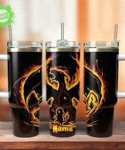 Charmeleon Pokémon Christmas Stanley Quencher 40oz Tumbler Custom 2025