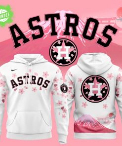 Cherry Blossom Astros Hoodie – Houston Baseball Fan Gear Limited Edition