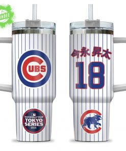 Chicago Baseball Stanley 40oz Tumbler MLB Tokyo Series 2025 Limited Edition
