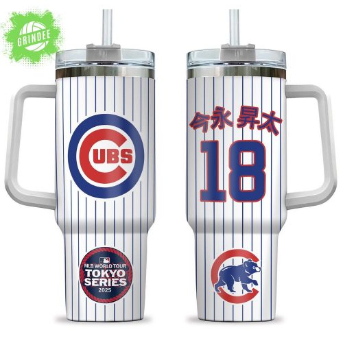 Chicago Baseball Stanley 40oz Tumbler MLB Tokyo Series 2025 Limited Edition