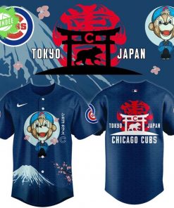 Chicago Cubs x 2025 Tokyo Series Baseball Jersey MLB Limited Edition