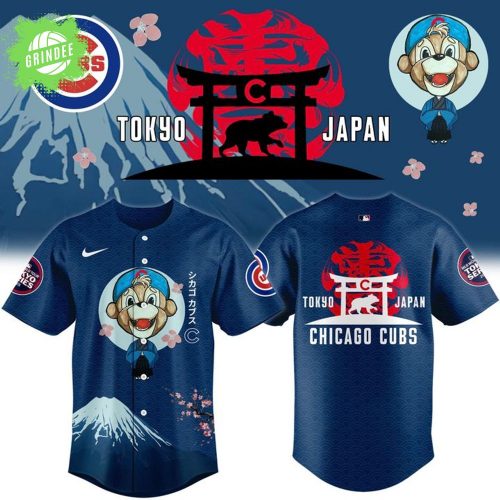 Chicago Cubs x 2025 Tokyo Series Baseball Jersey MLB Limited Edition