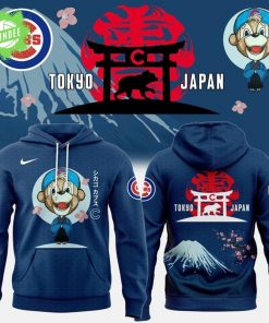 Chicago Cubs x Tokyo Series 2025 Limited Edition Anime Hoodie