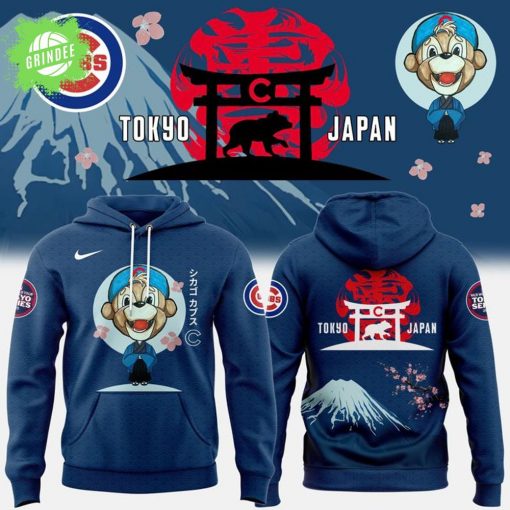 Chicago Cubs x Tokyo Series 2025 Limited Edition Anime Hoodie