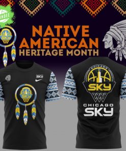 Chicago Sky x American Indian Heritage Month T-Shirt 2025 Limited Edition