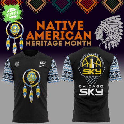 Chicago Sky x American Indian Heritage Month T-Shirt 2025 Limited Edition