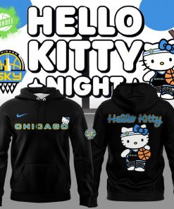 Chicago Sky x Hello Kitty Night Special Edition Hoodie 2025 – WNBA x Sanrio Merch