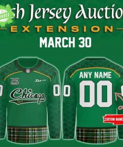 Chicago Steel Irish Hockey Jersey 2025 Limited Edition March 30