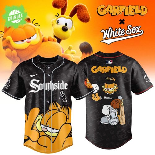 Chicago White Sox x Garfield “Lazy Home Run” Baseball Jersey Limited Edition