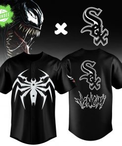 Chicago White Sox x Venom Shadow Slugger Reign – Baseball Jersey 2025