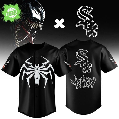 Chicago White Sox x Venom Shadow Slugger Reign – Baseball Jersey 2025