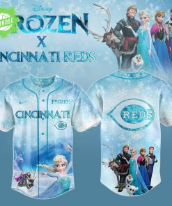 Cincinnati Reds MLB x Frozen Baseball Jersey – Limited MLB Edition 2025