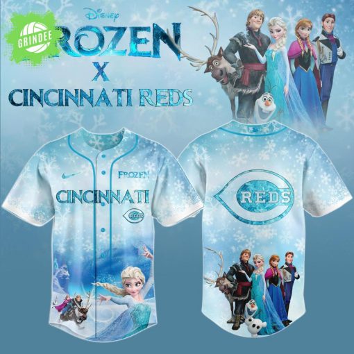 Cincinnati Reds MLB x Frozen Baseball Jersey – Limited MLB Edition 2025