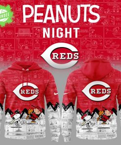 Cincinnati Reds x Peanuts 75th Anniversary Hoodie (Limited Edition)