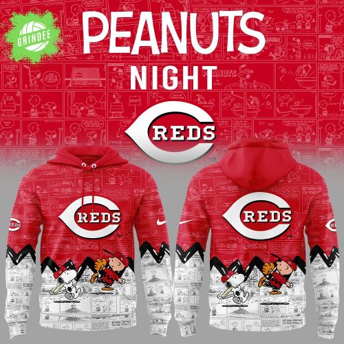 Cincinnati Reds x Peanuts 75th Anniversary Hoodie (Limited Edition)