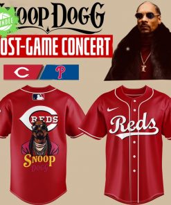 Cincinnati Reds x Snoop Dogg Post-Game Concert Baseball Jersey 2025 Limited Edition