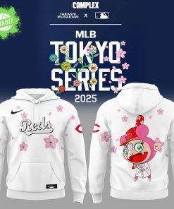 Cincinnati Reds x Takashi Murakami MLB World Tour Tokyo Series Hoodie 2025