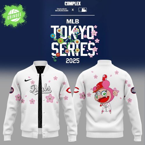 Cincinnati Reds x Takashi Murakami MLB World Tour Tokyo Series Jacket 2025 (Limited Edition)