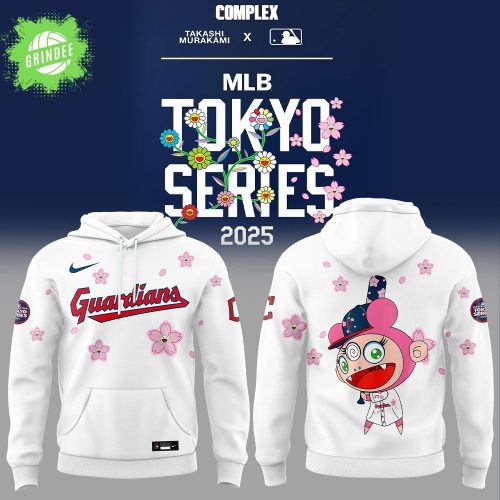 Cleveland Guardians x Takashi Murakami MLB World Tour Tokyo Series Hoodie 2025