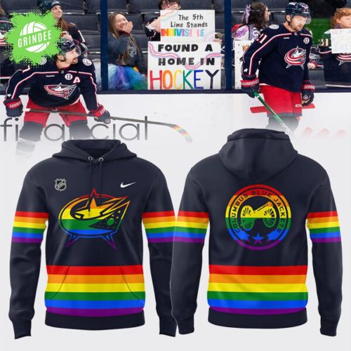 Columbus Blue Jackets NHL “Pride 2025” Limited Edition Hoodie