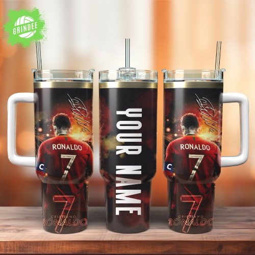 Cristiano Ronaldo CR7 Sport Custom Stanley 40oz Stainless Steel Tumbler