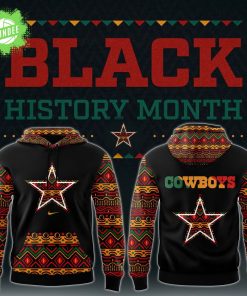 Dallas Cowboys Black History Month Hoodie – 2025 Edition