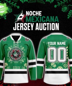 Dallas Stars x Noche Mexicana Hockey Jersey Auction 2025