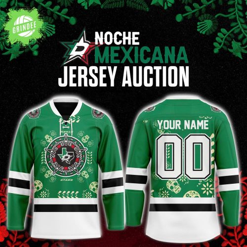 Dallas Stars x Noche Mexicana Hockey Jersey Auction 2025