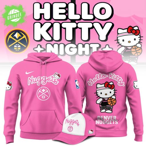 Denver Nuggets NBA x Hello Kitty Hoodie 2025 Limited Edition