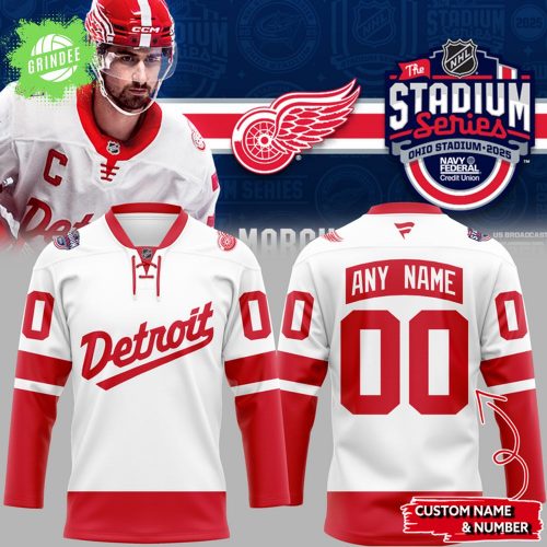 Detroit Red Wings Hockey Jersey Stadium Series 2025 Limited Edition