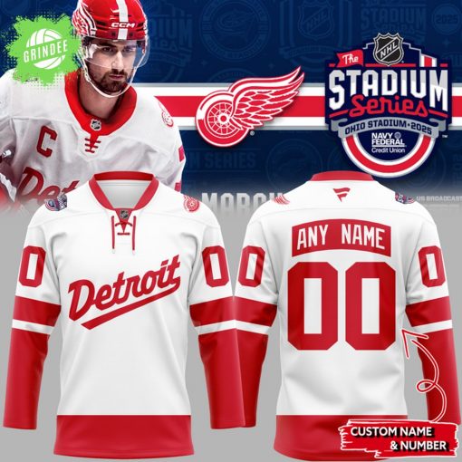 Detroit Red Wings Hockey Jersey Stadium Series 2025 Limited Edition