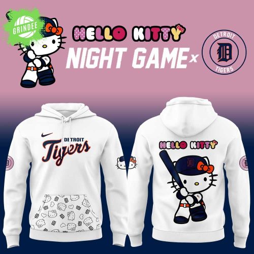 Detroit Tigers x Hello Kitty Night Game Hoodie (Limited Edition)