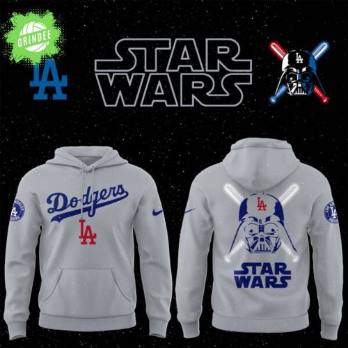 Dodgers Baseball Limited “Dodgers x Star Wars 2025” Grey Hoodie