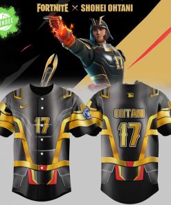 Dodgers x Fortnite x Samurai Shohei Ohtani Baseball Jersey Hot 2025