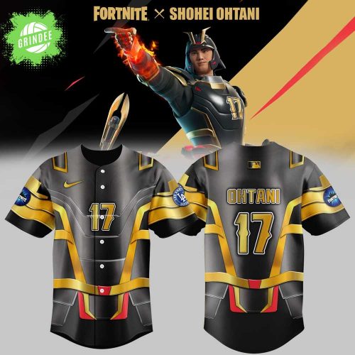 Dodgers x Fortnite x Samurai Shohei Ohtani Baseball Jersey Hot 2025